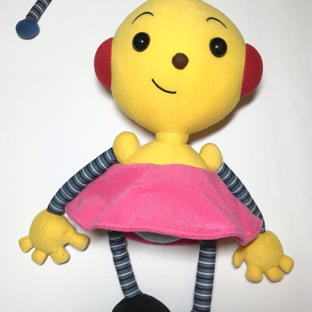 Zowie Rolie polie olie plush Disney store exclusive rare nelvana vintage 90s